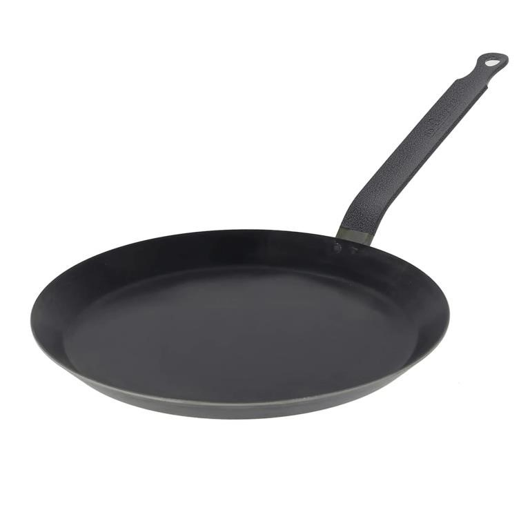 de Buyer Crepe Pan, Blue Steel, Made in France, 8-