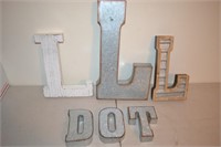 Decorative Metal Letters