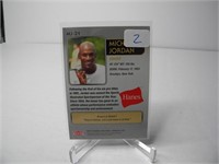 Michale Jordan 2019 Fleer Hanes Silver Mj-21 card