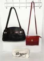 Brighton Leather Purse & Red Leather