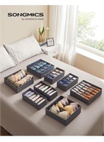 ($30) SONGMICS Set of 8 Drawer Organizers