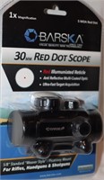 NIB Barska 30mm Red Dot Scope