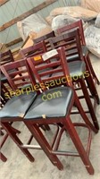 6 tall chairs (QTYX6)