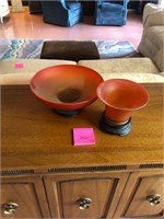 Orange bowls #242