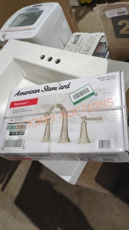 American standard 8-in bath faucet, unopened by