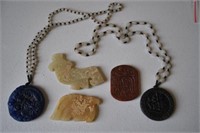 Antique Asian Pendants & Necklaces