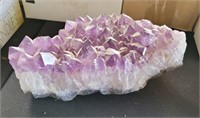 LARGE AMETHYST STONE FORMATION