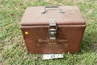 Vintage Budweiser Metal Cooler