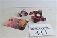 1/64 Massey Ferguson & MM Toy Tractors