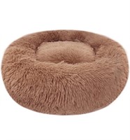 $40 28” Pet Bed Donut Brown