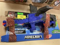 Nerf Minecraft pump action blaster (no darts)