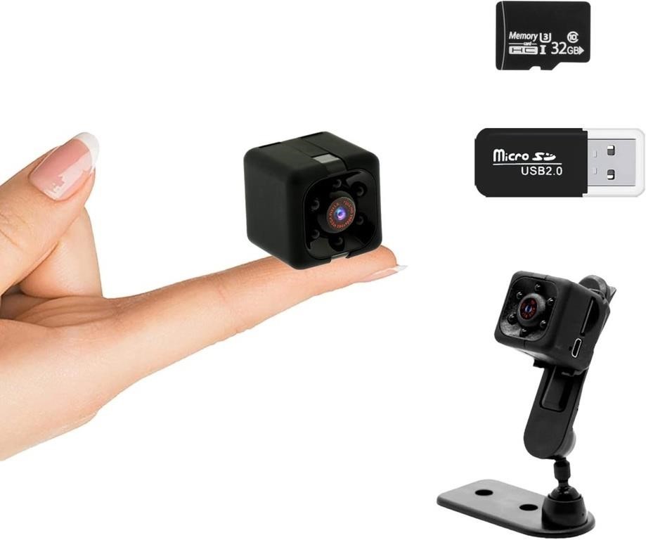 Mini Spy Camera, Nanny Cam, FHD 1080P Mini