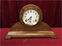 Arthur Pequegnat Sherbrooke Mantle Clock - Note