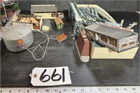 Model Train Scenery Buildings & More (2 Trays)