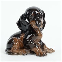 Vintage Rosenthal Porcelain Dachshund Puppy