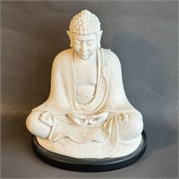 Faux Stone Buddha Figure -Very Detailed -Heavy