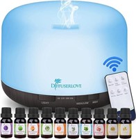 500ML Aromatherapy Diffuser 7 LED Lights