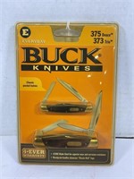 BUCK KNIVES 375 DEUCE & 373 TRIO POCKET KNIVES -