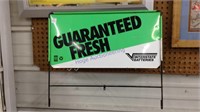 Guaranteed Fresh Interstate Batteries sign