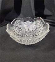 Old Cutglass Serving Bowl