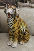 Large Porcelain Tiger