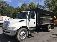 2007 International 4300 Chipper Box Truck