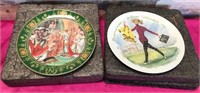 11 - LOT OF 2 COLLECTIBLE PLATES (S283)