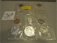 1961,62  SILVER PROOF SETS