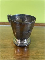 Vintage Silver Plated Drinking Cup