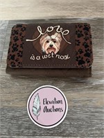 Love is a Wet Nose Wallet