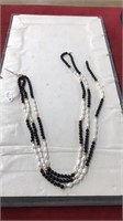 CULTURED PEARLS & 14K YG CLASP/ BEADS