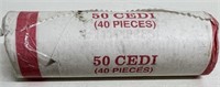 (40) CENDO 50 COINS ROLL