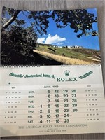 VTG 1966 ROLEX CALENDAR