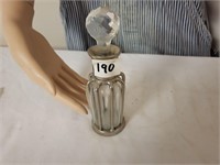 Caged Blown Glass Perfume Bottle