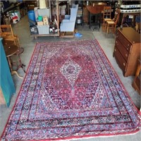 Hand Knotted Persian Lilihan Rug 8.10x11.10ft