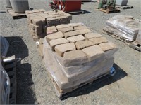 (2) Pallets of Assorted Concrete Garden Wall Brick