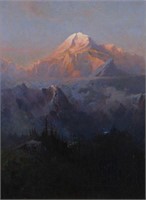 Sydney Laurence "Mount McKinley" oil on canvas,