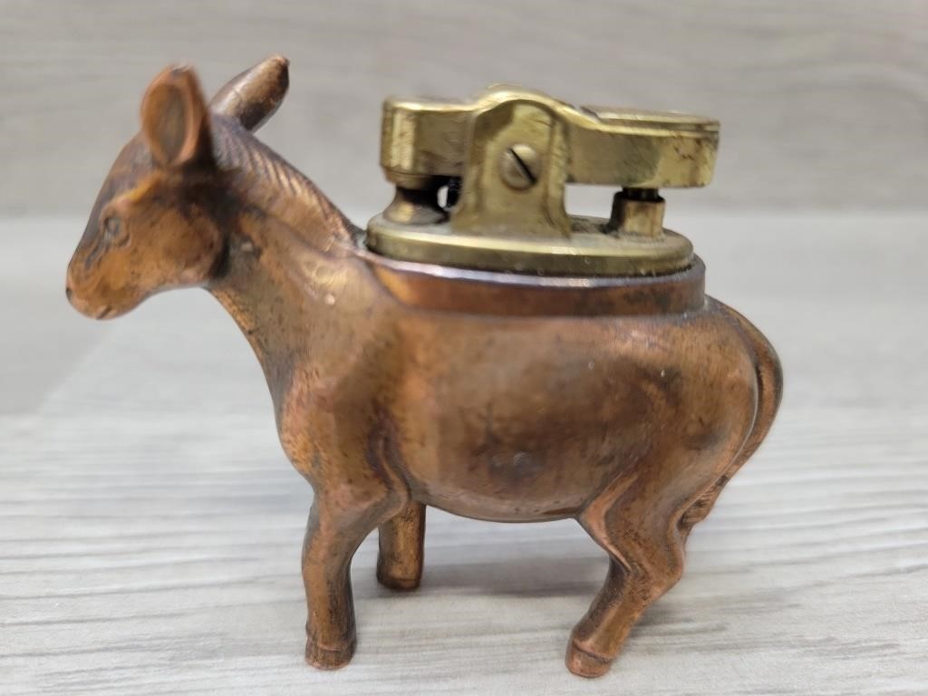 Copper Donkey/ Democrat Lighter by Amico
