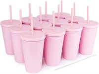 Strata Cups 16 Oz Tumbler With Lid And Straw