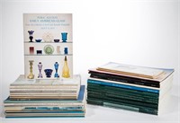 ASSORTED EARLY AMERICAN GLASS AUCTION CATALOGUES,