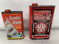 2 x Tins inc Marvel and Thimble Drome