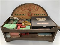 Scarce Lucas Genuine Spares Dealership Display