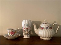 Teapot-Vase-Cup & Saucer Collection
