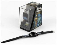 1977 2 Collectible Star Wars watches w/box