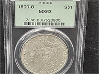 1900-0 Morgan Silver Dollar  MS63