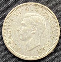 1941- Australia 3 pence coin
