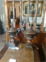 Pr Decorator Urn Style Lamps