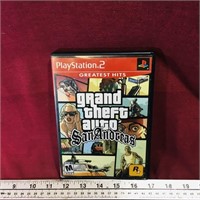 Grand Theft Auto San Andreas PS2 Game