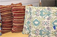 SELECTION OF ACCENT PILLOW PAIRS