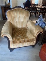 Vintage Striped Chair